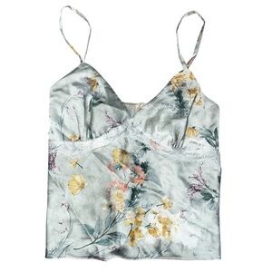 GLG Floral Camisole with Spaghetti Straps